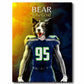 Seattle - Football Pet Portrait