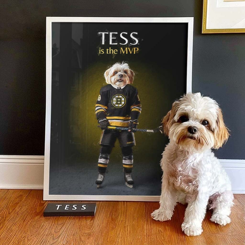 The Athlete - Custom Pet Portrait