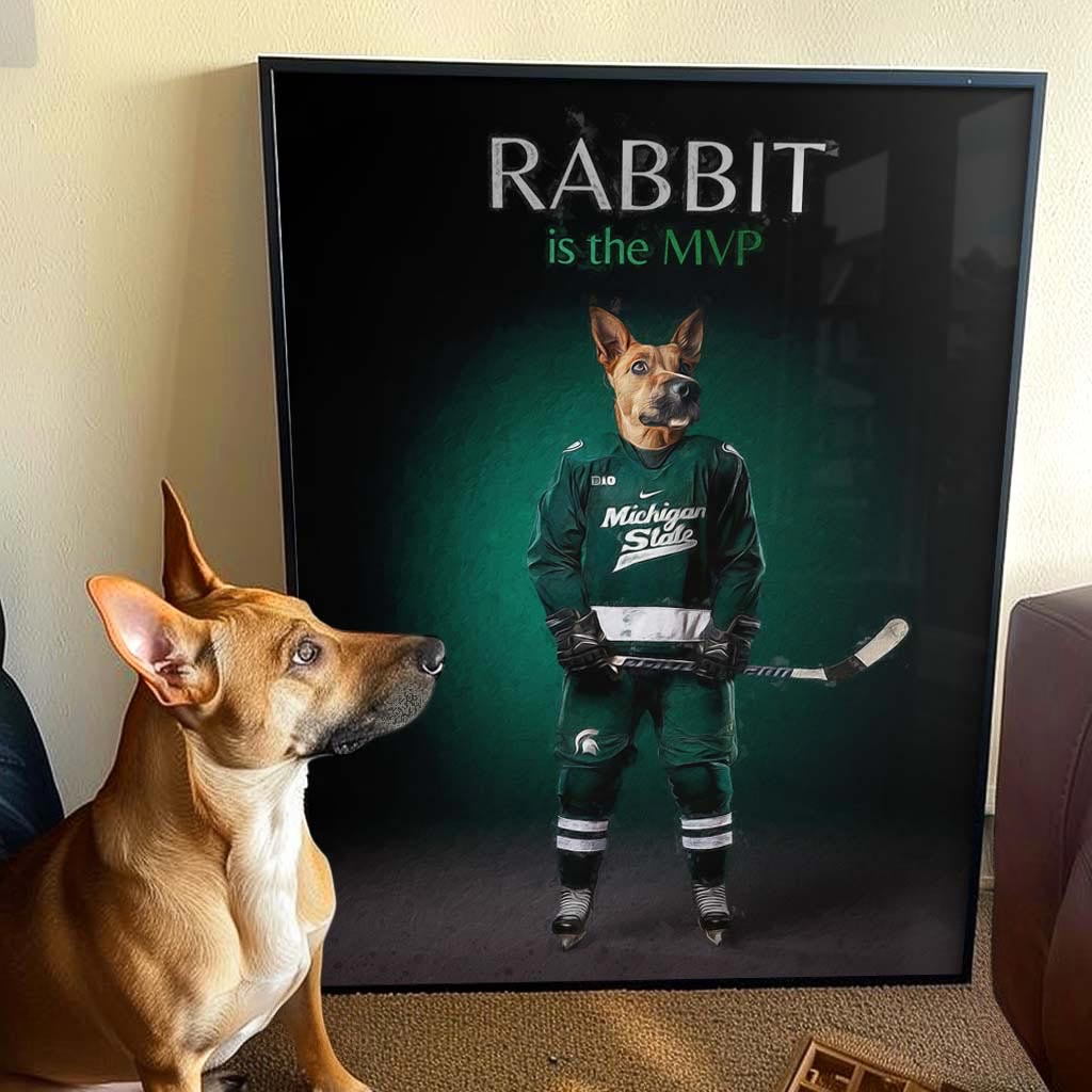 The Athlete - Custom Pet Portrait