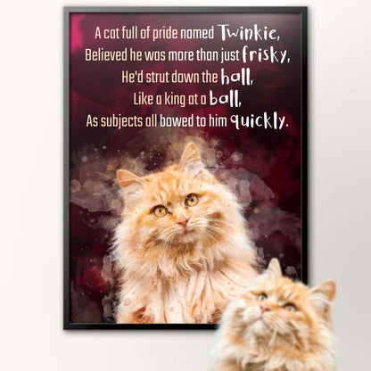Cat Limerick - Custom Pet Poetry