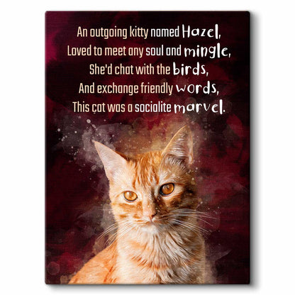 Cat Limerick - Custom Pet Poetry
