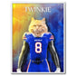 Buffalo - Football Pet Portrait
