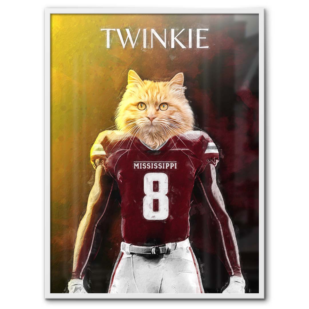 Mississippi State - Football Pet Portrait