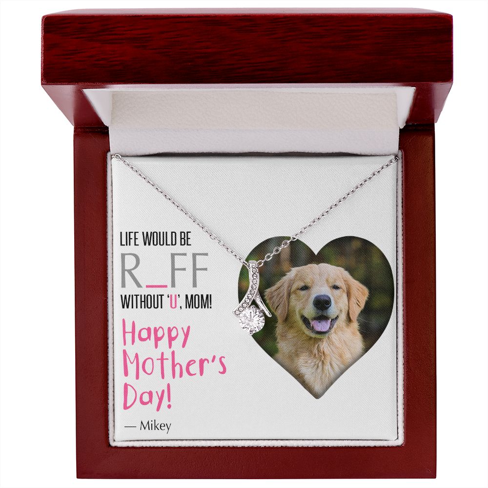 R_ff Without 'U' - Custom Card Necklace
